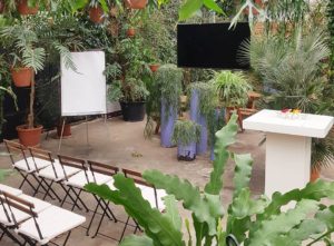 Vergaderen groen workshopruimte heisessie heidag locatie Amsterdam